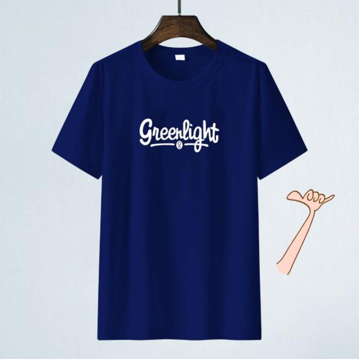 Gambar KAOS DISTRO PRIA COTTON 30S M,Xl,xxl green light - GL Navy, M dari NeatShop Bandung undefined Tokopedia