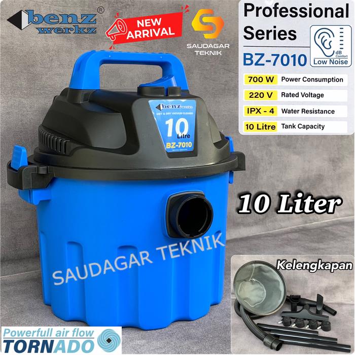 Gambar Vacuum Cleaner 10 15 20 30 Liter Benz Mesin Vacum Alat Penyedot Debu - 10 LITER dari Saudagar Teknik undefined Tokopedia