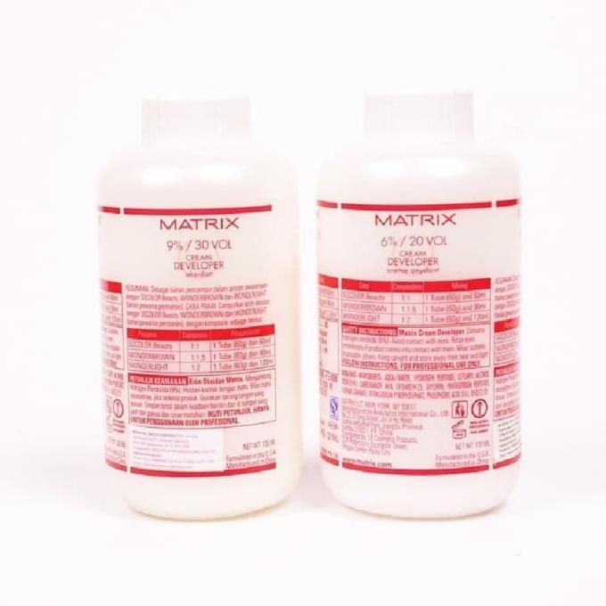 Gambar Murah MATRIX Cream Developer 135ml Hair Color Matrik Bleaching - VOL 20 dari dantokoo undefined Tokopedia