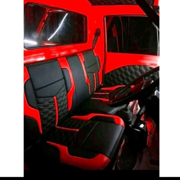 Gambar Sarung jok variasi mobil carry 1.0 1.5,,Futura/ss,,granmax dan pick up - merah hitam, granmax dari cover variasi sarung jok mobil undefined Tokopedia