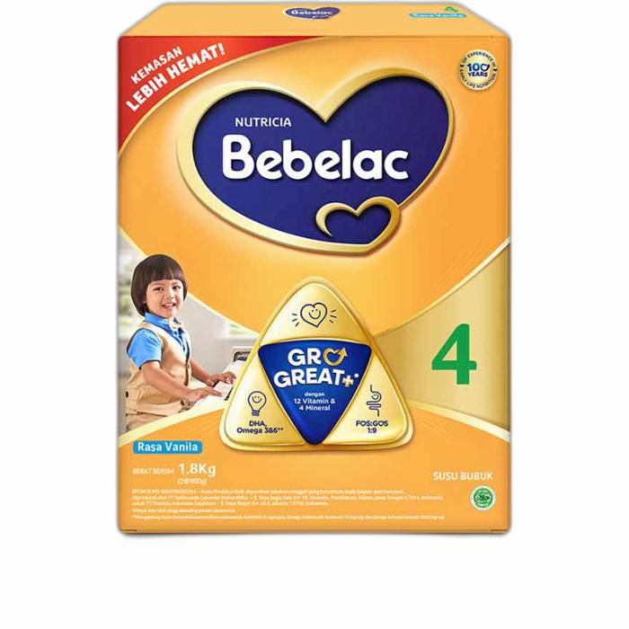 Gambar Bebelac 4 Vanila Susu Formula 1800gr - Afifa Store dari Afifa Id undefined Tokopedia