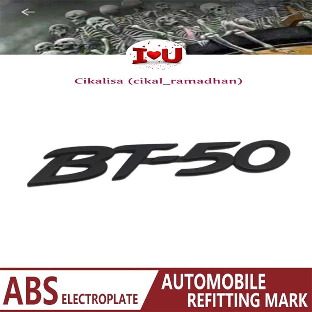 Gambar Emblem BT-50 untuk Mazda BT50 - Hitam dari Cikalisa undefined Tokopedia