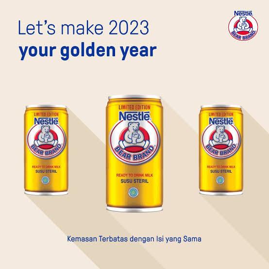 Gambar Susu Steril Nestle Bear Brand Beruang Limited Edition 2023 dari Stasiun_131 undefined Tokopedia
