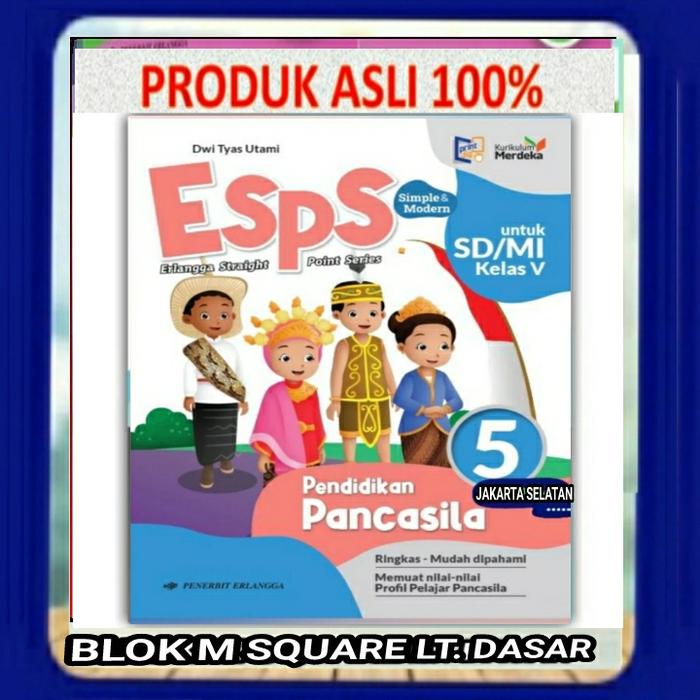Jual BUKU ESPS PENDIDIKAN PANCASILA KELAS 1 2 3 4 5 6 SD K.MERDEKA ...