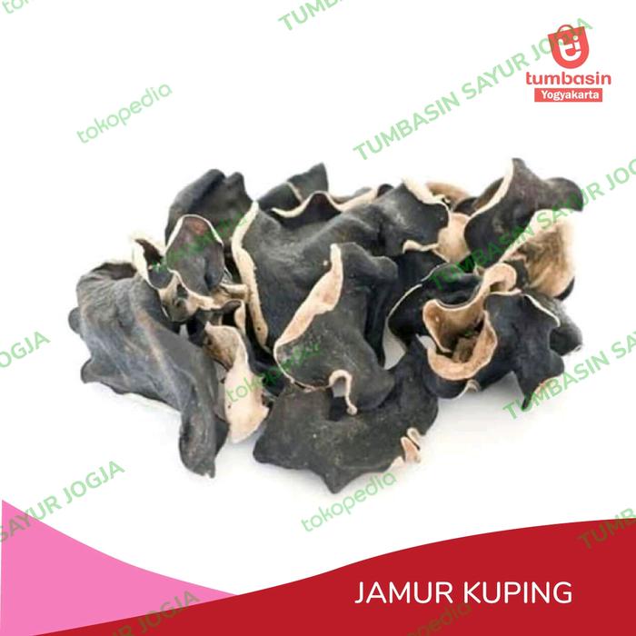 Gambar Jamur Kuping Kering / pack dari TUMBASIN SAYUR JOGJA undefined Tokopedia
