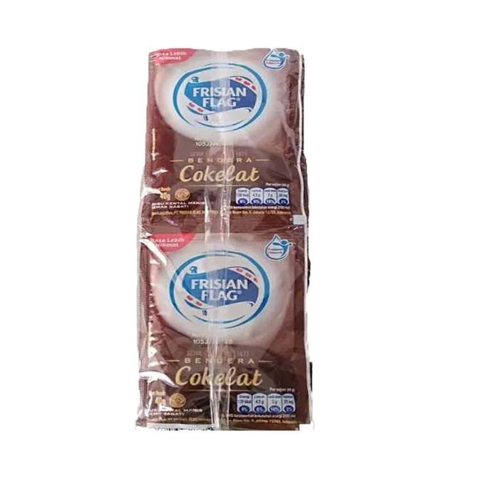 Gambar Susu Frisian Flag Bendera Kental Manis Putih / Coklat Renceng (6x40gr) - Putih dari abu.store undefined 5 Tokopedia
