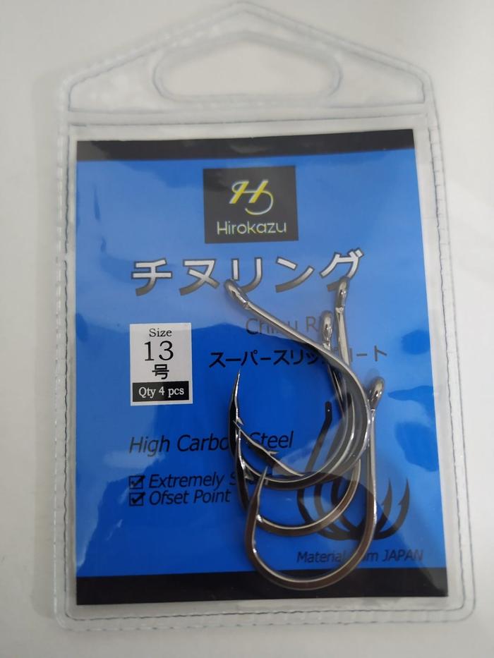 Gambar Mata Pancing Kail Hook Chinu Ring HIROKAZU - 13 dari SUKSESBEKEN undefined Tokopedia