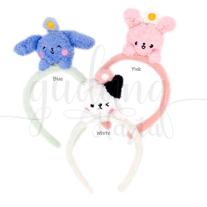 Jual Bando Telinga Kelinci Headbands Rabbit Ears Unik Bandana