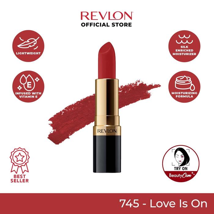 Gambar Revlon SuperLustrous Lipstick | Revlon Super Lustrous Crème Lipstik - Love is On dari TokoMurahku01 undefined Tokopedia