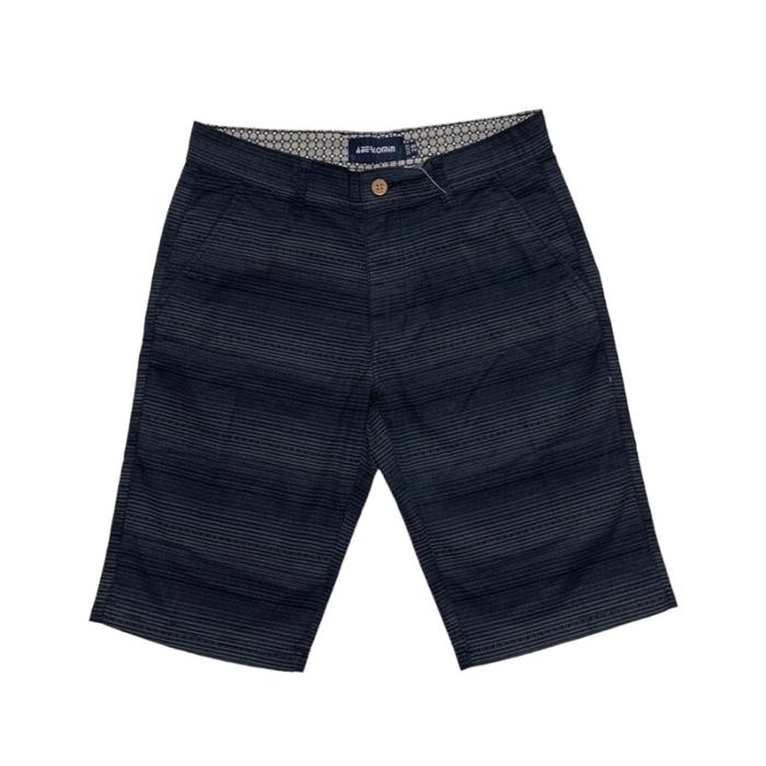 Jual MEN SHORT PANTS CELANA PENDEK PRIA MOTIF GARIS IMPORT