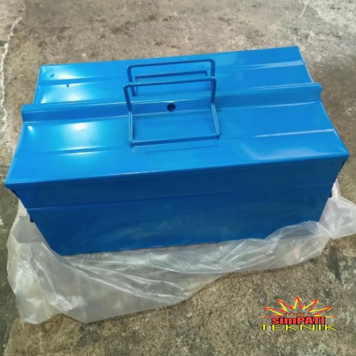 Gambar Tool Box 2 Susun - Biru - Biru dari Tools Simpati Teknik undefined Tokopedia