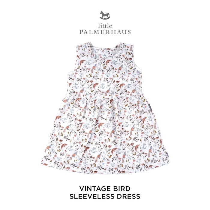 Gambar Little Palmerhaus - Sleeveless Dress 3.0 (Dress Anak) - Vintage Bird, 2 Years dari Little Palmerhaus undefined Tokopedia