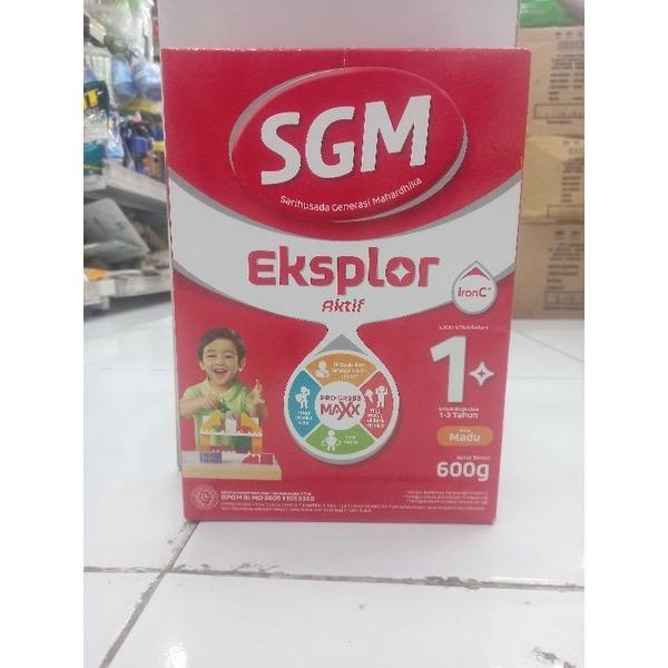 Gambar Sgm Eksplor 1+ Pro-Gressmaxx Susu Pertumbuhan 1-3 Tahun 600 gr - Madu, 600gr dari Belum Bikin Toko undefined Tokopedia