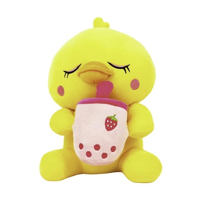 Gambar Boneka Binatang Pegang Botol Susu Lucu - MINISO Milk Tea Plush Toy - Koala dari jastipsripilan undefined 5 Tokopedia