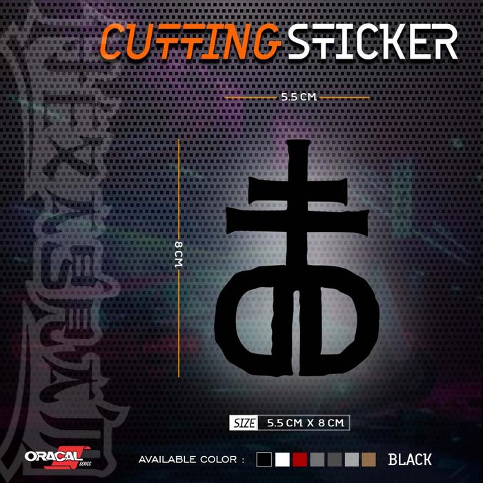 Gambar Cutting Sticker Drop Dead Logo | Stiker Cutting Logo Brand Drop Dead - Hitam dari Hexagram Stiker undefined Tokopedia