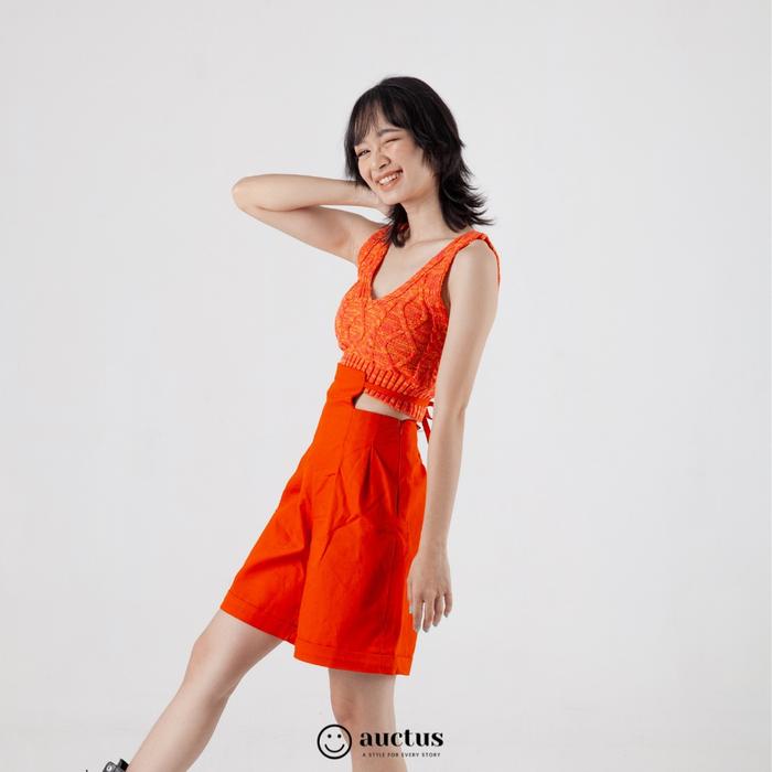 Gambar AUCTUS - Bonnie Short Pants - Orange, XS dari Auctus_NEW Kota Bandung Tokopedia