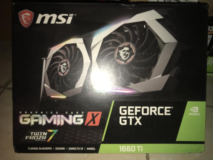 Jual MSI GAMING GTX 1660 TI Mandailing Natal Enable