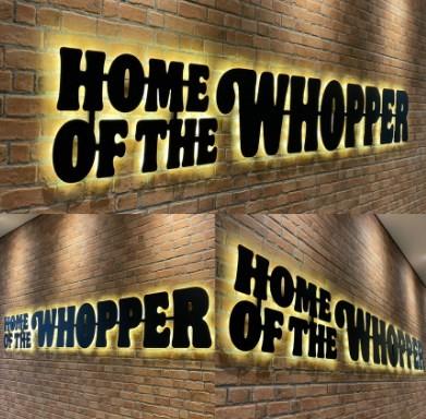 Gambar Papan Usaha LED | Papan Nama Akrilik LED Custem - 1CM HITAM, TANPA LAMPU dari amenkrayendd undefined Tokopedia