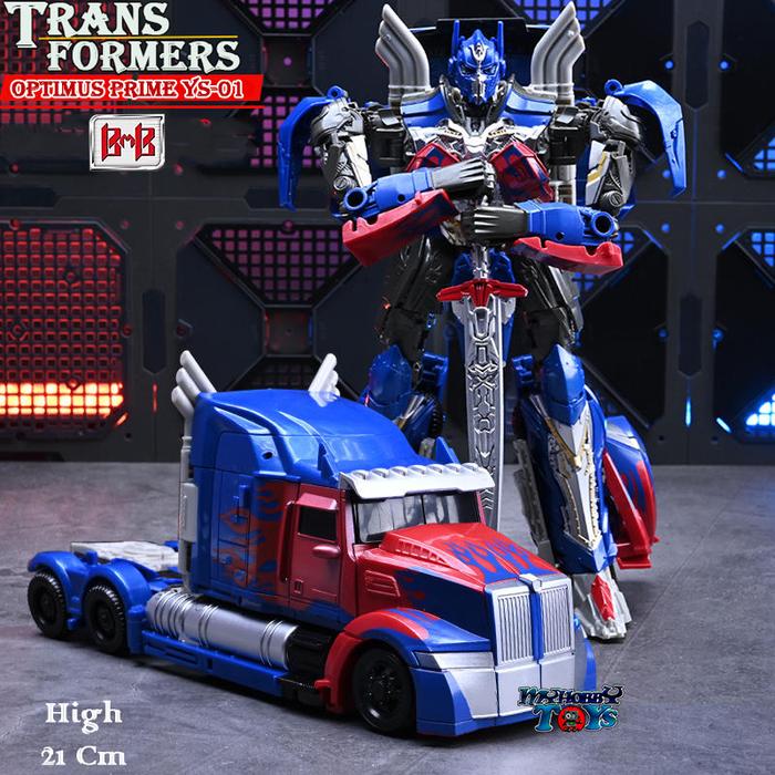 Gambar Mainan Robot Transformers Bumblebee Optimus Prime Mainan Anak Laki Laki Robot mobil VW - Optimus YS-01 dari My Hobby Toys ID undefined Tokopedia