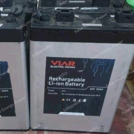 Battery Lithium ion Viar Uwinfly Motor listrik 60V 23.4Ah 1.4kWh