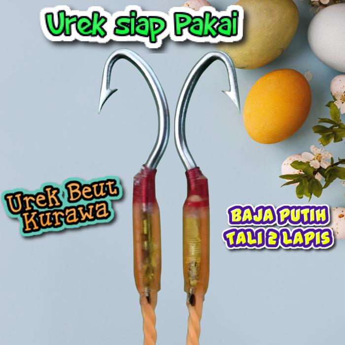 Gambar Pancing belut sawah urek belut Model KURAWA bahan baja Senar 150 cm - 2 Lapis, XS dari SocialMart undefined Tokopedia