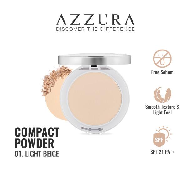 Gambar Azzura Compact Powder Fresh Look 14g - 01 Light dari Dyfabandung undefined Tokopedia