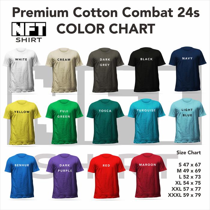 Gambar Kaos Unisex NFTShirt T-Shirt Premium Yamaha RX King 135 - Combat 24s, S dari NFTShirt undefined Tokopedia