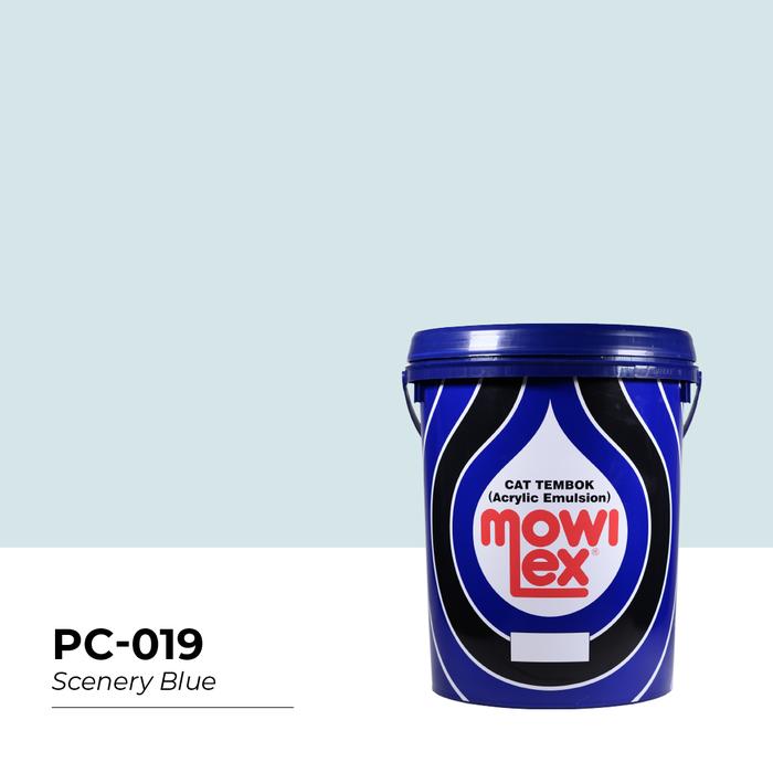 Gambar Mowilex Emulsion Warna Pastel Cat Tembok Interior Paint - 20 Ltr - Scenery Blue dari Mowilex Indonesia undefined Tokopedia