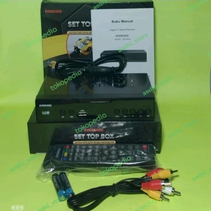 Gambar STB set top box Evercoss Max DVB T2 - Max dari aedhi store undefined 4 Tokopedia