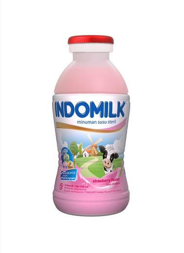 Gambar Susu botol INDOMILK 190ml - Strawbery dari Family Grosir Malang undefined Tokopedia