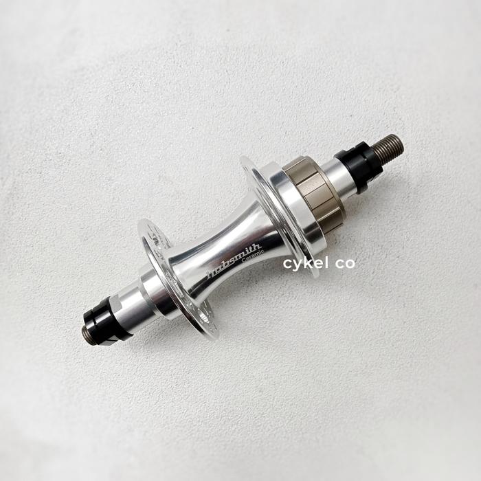 Gambar hubsmith hub set 3 speed silver ceramic front hub rear hub - rear hub dari cykel co undefined Tokopedia