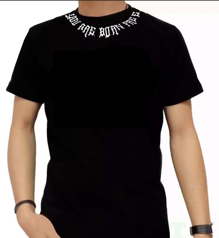 Gambar Kaos Pria trend KEREN T-shirt Distro Baju Distro Pria Keren - Hitam, M dari 5758.Store undefined Tokopedia