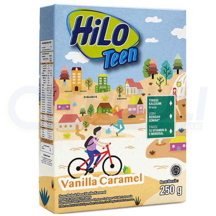 Gambar HILO TEEN VANILLA SUSU BUBUK 250gr dari Citrouliswalayan undefined Tokopedia