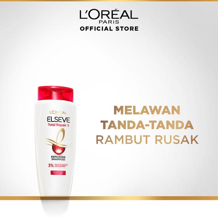 Gambar L'Oreal Paris Total Repair 5 Shampoo - 170 ml dari L'Oreal Paris ID undefined Tokopedia