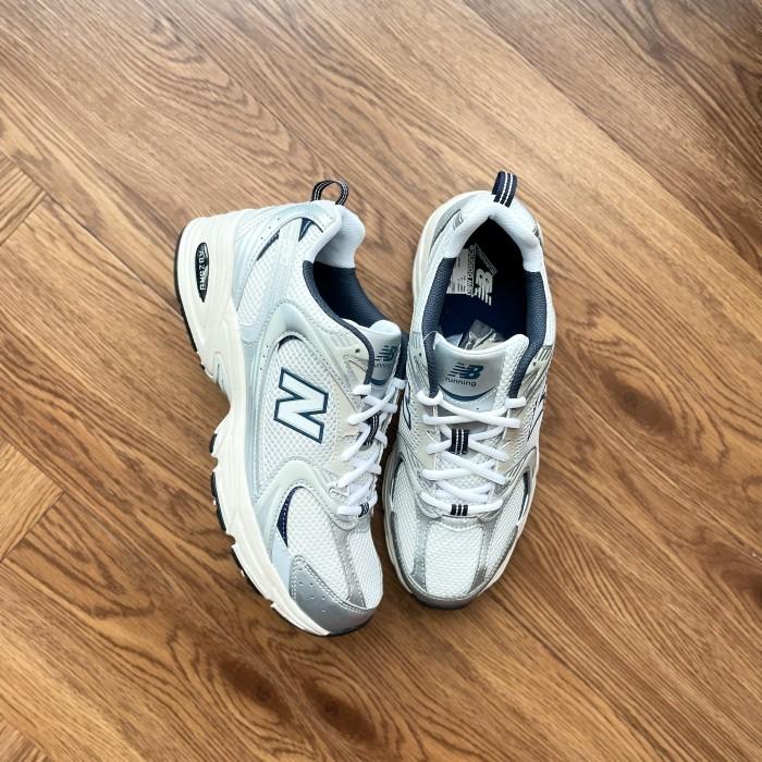 Gambar New Balance 530 Summer Frog Grey / Steel Grey (not 990 550 beige) - 100% Authentic Original Guaranteed - steel grey dari Hotsauce Sneakers ID undefined Tokopedia
