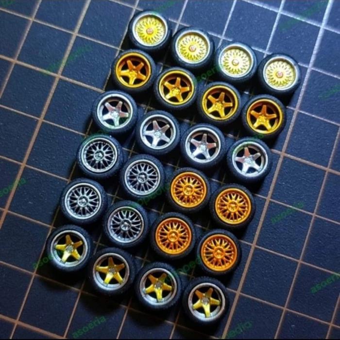 Jual AYA CUSTOM RIMS [ ACR ] DIECAST MINI GT | HOTWHEELS |TOMICA | MBX ...
