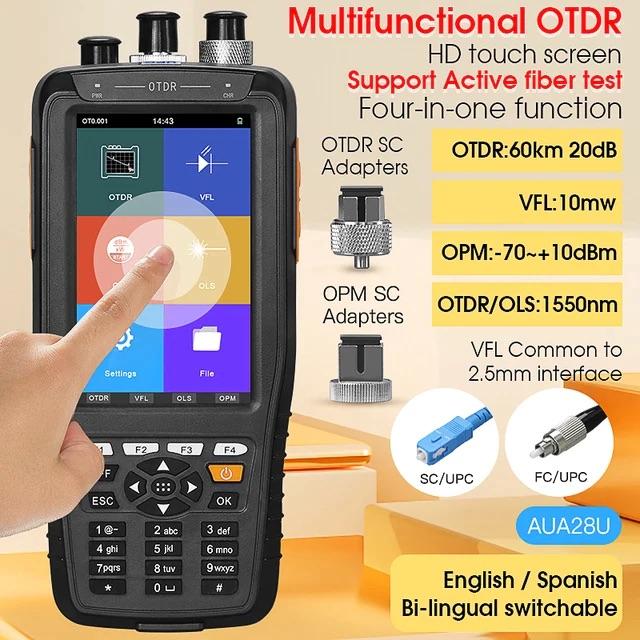 Gambar AUA-28A/28U OTDR Fiber Optic Cable Obstacle Finder Breakpoint Test - UPC Interface dari Comptyco Official Store undefined Tokopedia