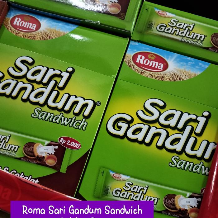 Gambar Roma Sari Gandum Sandwich Coklat box dari Dunia snack.88 undefined Tokopedia