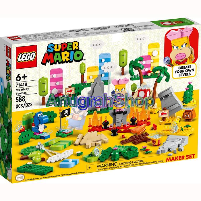 Gambar LEGO 71418 SUPER MARIO Creativity Toolbox dari AnugrahShopTokopedia undefined Tokopedia