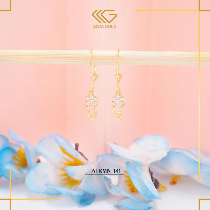 Gambar ANTING EMAS ASLI KADAR 300 (6K) KODE ATKMN 140 ATKMN 141 - ATKMN141 dari KKG Mall undefined Tokopedia