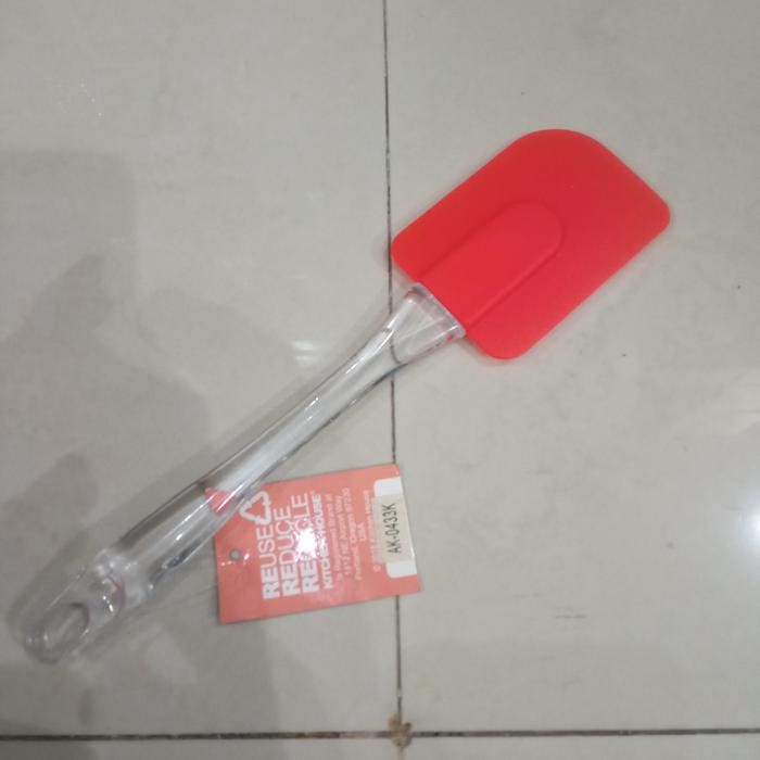 Gambar OBRAL SALE!! Spatula Sutil Silicone Gagang Kayu Oil Brush Soup Kocokan - AK0433 dari HomeRepublic undefined Tokopedia