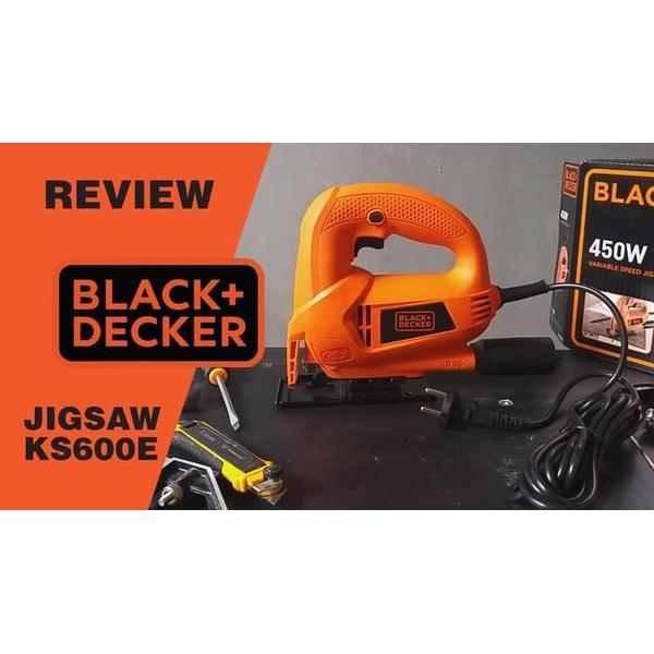 Gambar BLACK & DECKER KS600E MESIN JIGSAW VARIABLE SPEED dari Untung Teknik Surabaya_NEW undefined Tokopedia