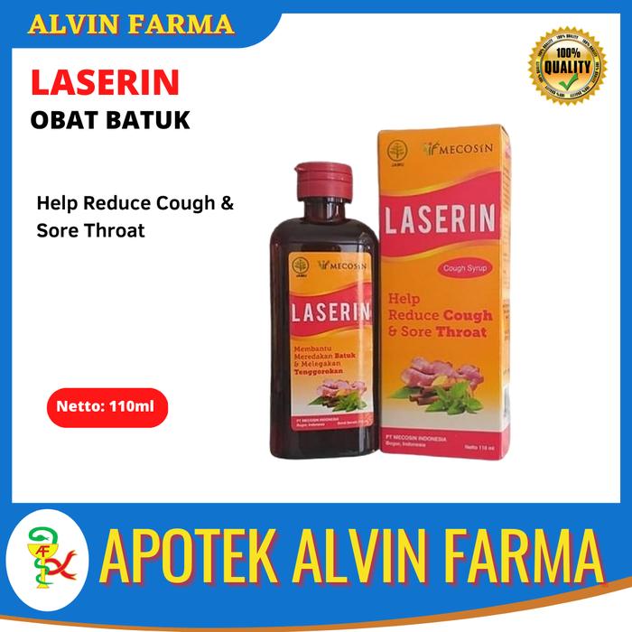 Gambar LASERIN Obat Batuk Untuk dewasa dari Apotek Alvin Farma undefined Tokopedia