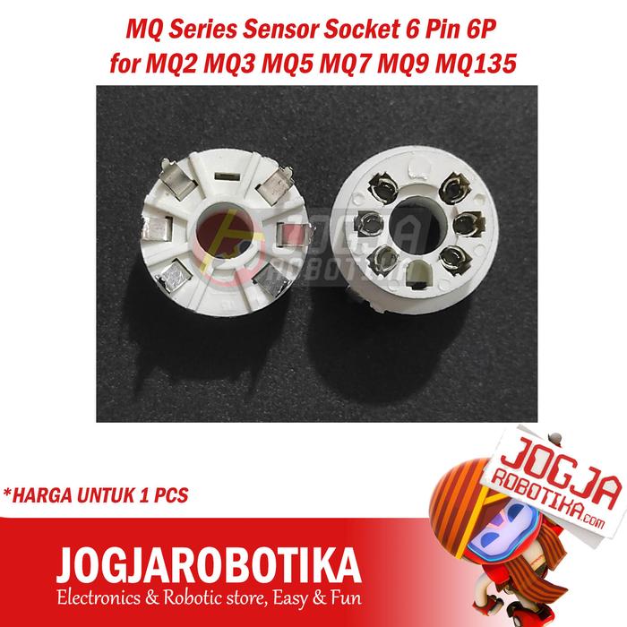 Gambar MQ Series Sensor Socket - 6 Pin dari Jogjarobotika undefined Tokopedia