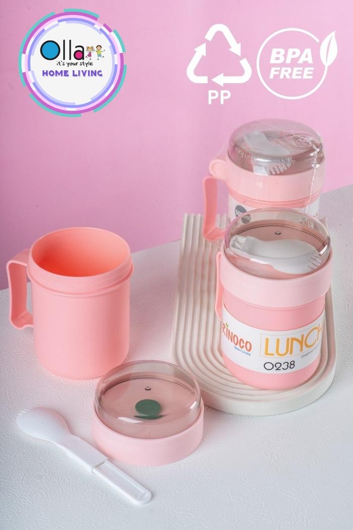 Gambar Lunchbox Seri Valentine Gift Kotak Makan & Hadiah Color Pink - Paket 1 - A.0238 dari Ollahomeliving Kota Bogor Tokopedia