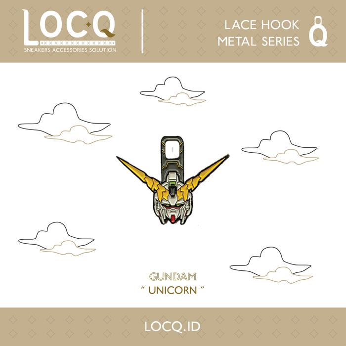 Gambar Aksesoris Tali Sepatu Metal Gundam RX 78 2| Shoelaces Accessories - Unicorn dari locq.id undefined Tokopedia