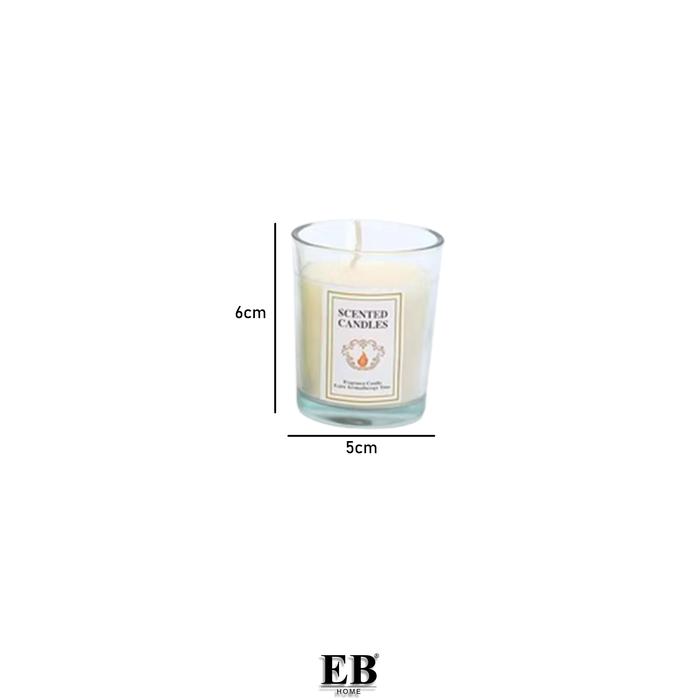 Gambar Lilin Aromaterapi Pewangi Ruangan / Scented Candle EB Home 961 - Putih dari EB Home Decor & Living undefined Tokopedia