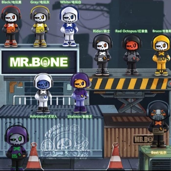 Gambar Gacha Set MR.BONE Seri Video Game Skeleton Hero Mini RANDOM dari C & R Toys undefined Tokopedia