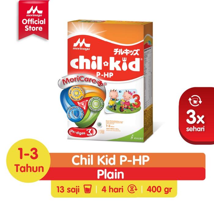 Gambar Morinaga Chil Kid P-HP (1-3 tahun ) Box 400gr dari Galaxy Susu undefined Tokopedia
