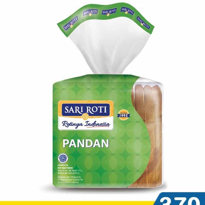 Gambar sari roti pandan 370 gr dari afsheenasabira undefined Tokopedia